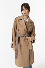 GABARDINA CAMEL 